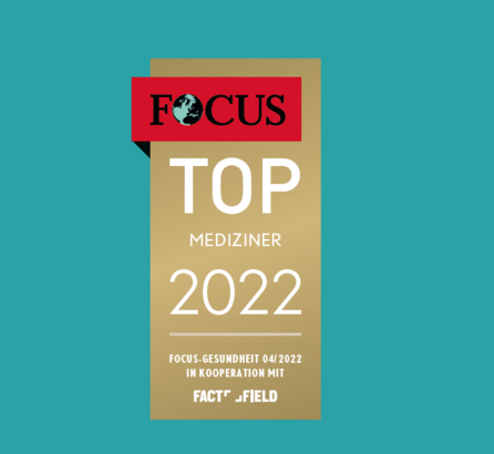 Allgemeines Siegel FOCUS Top Mediziner 2022
