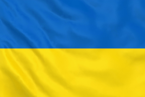 Ukraine Flagge