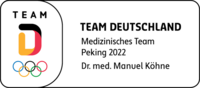 DOSB Signet Köhne Medi Team Peking 2022
